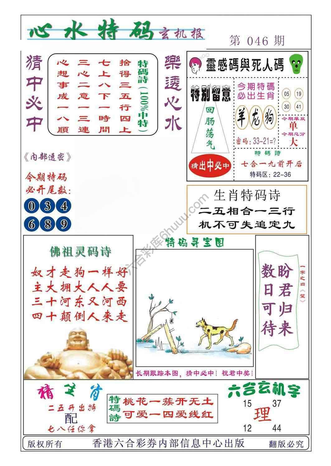 心水特码
