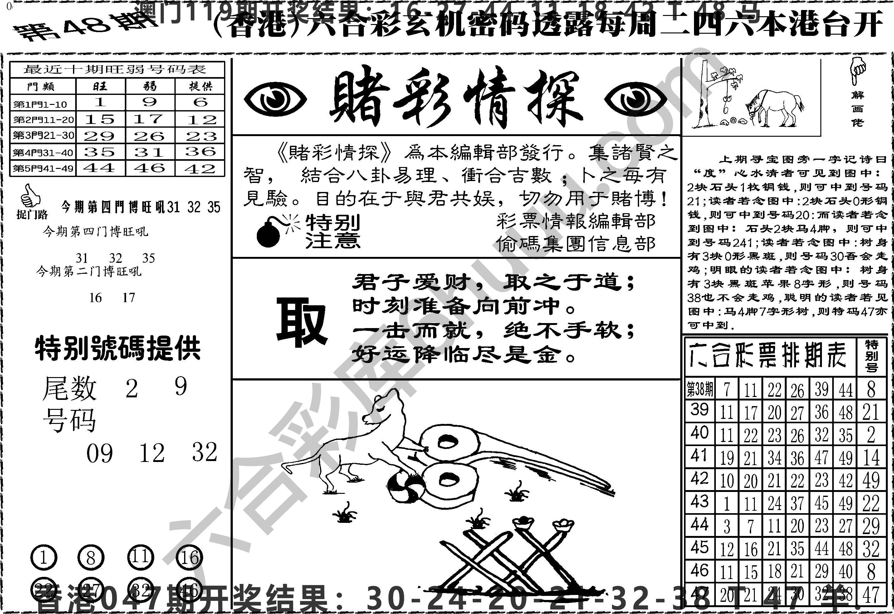 赌彩情探