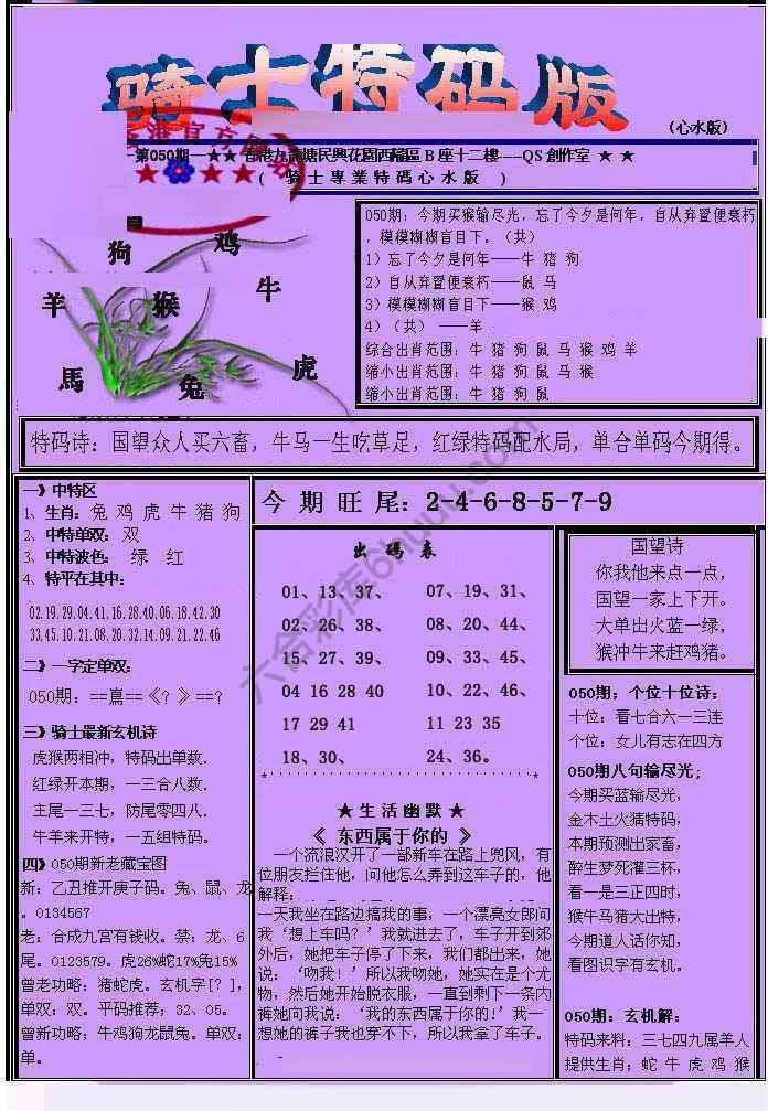 另类骑士特码版