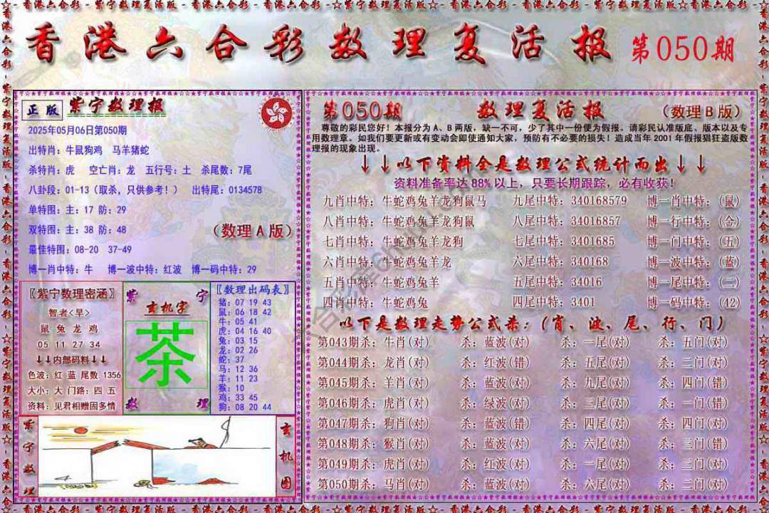 数理复活报