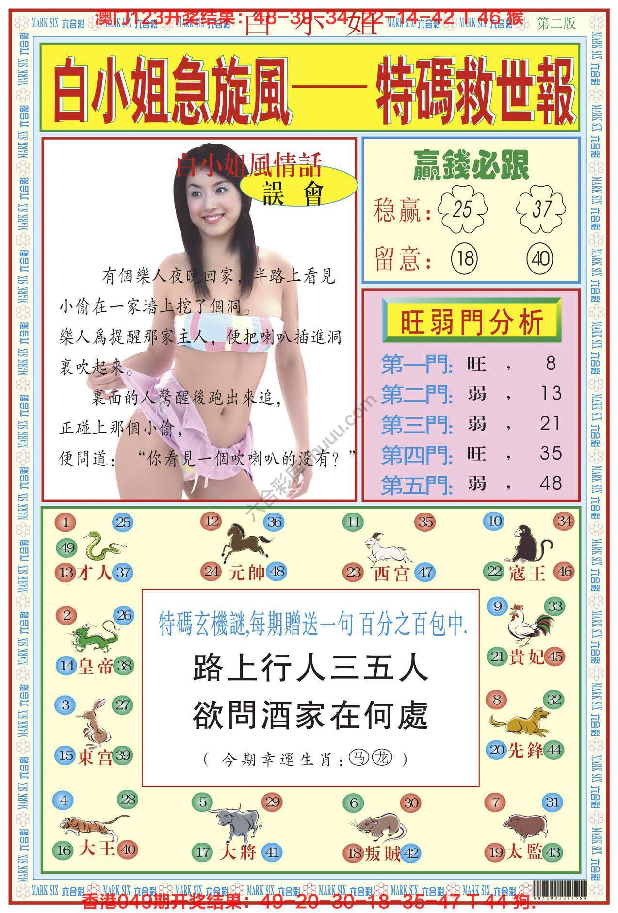 白小姐急旋风