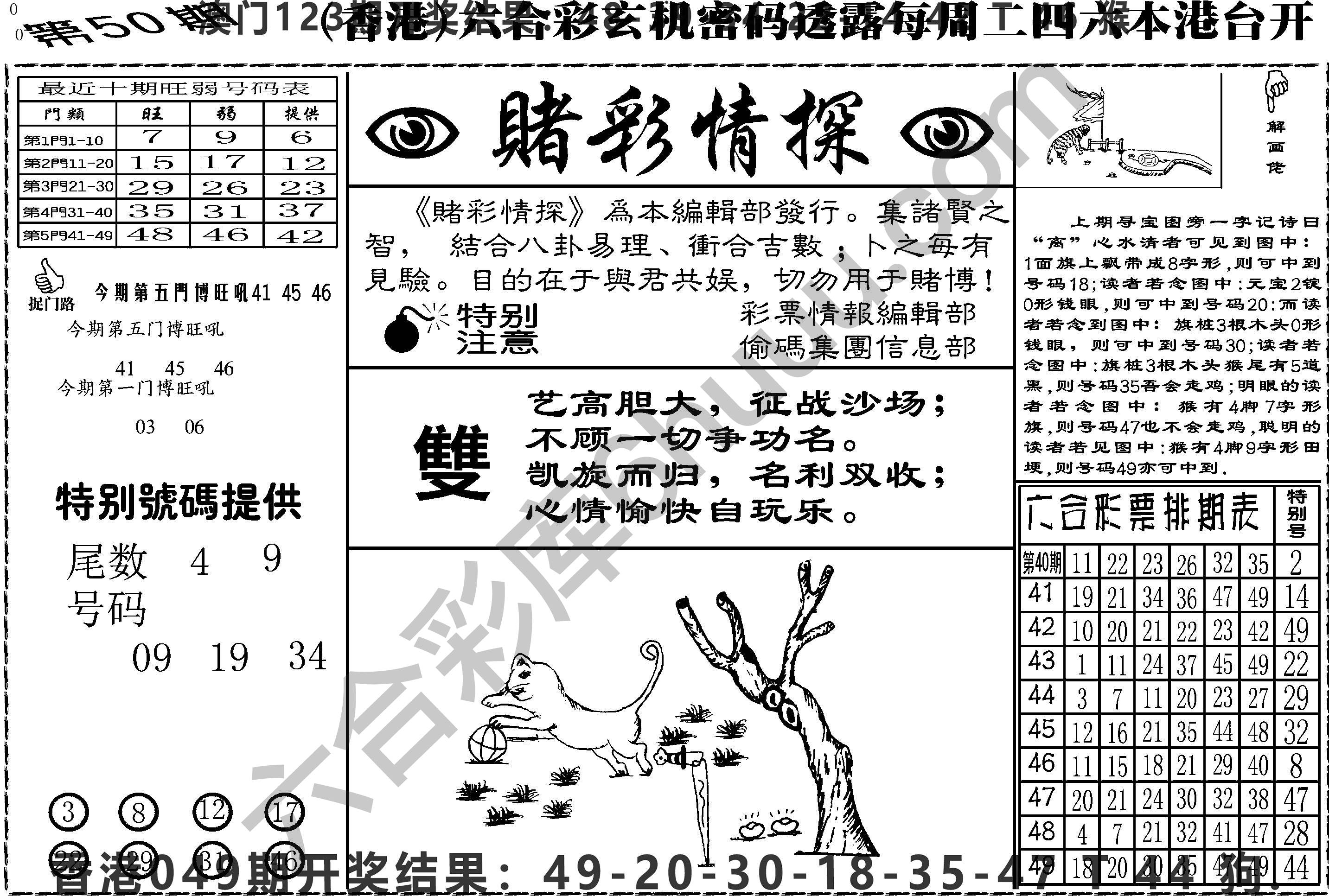 赌彩情探
