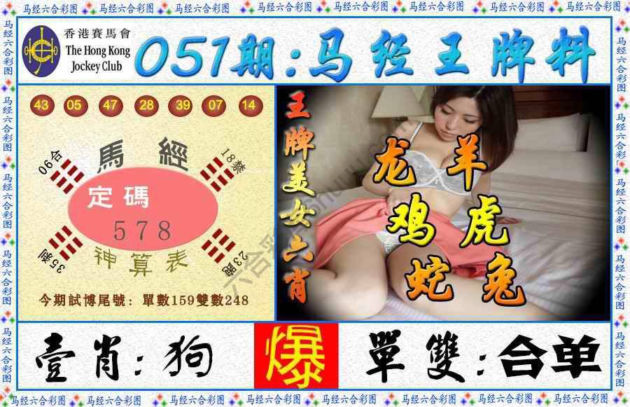 马经王牌料