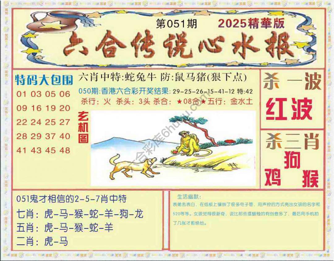 六合传说心水报