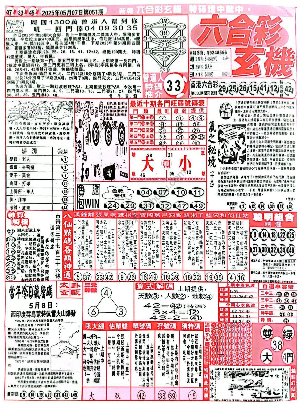 六合彩玄机