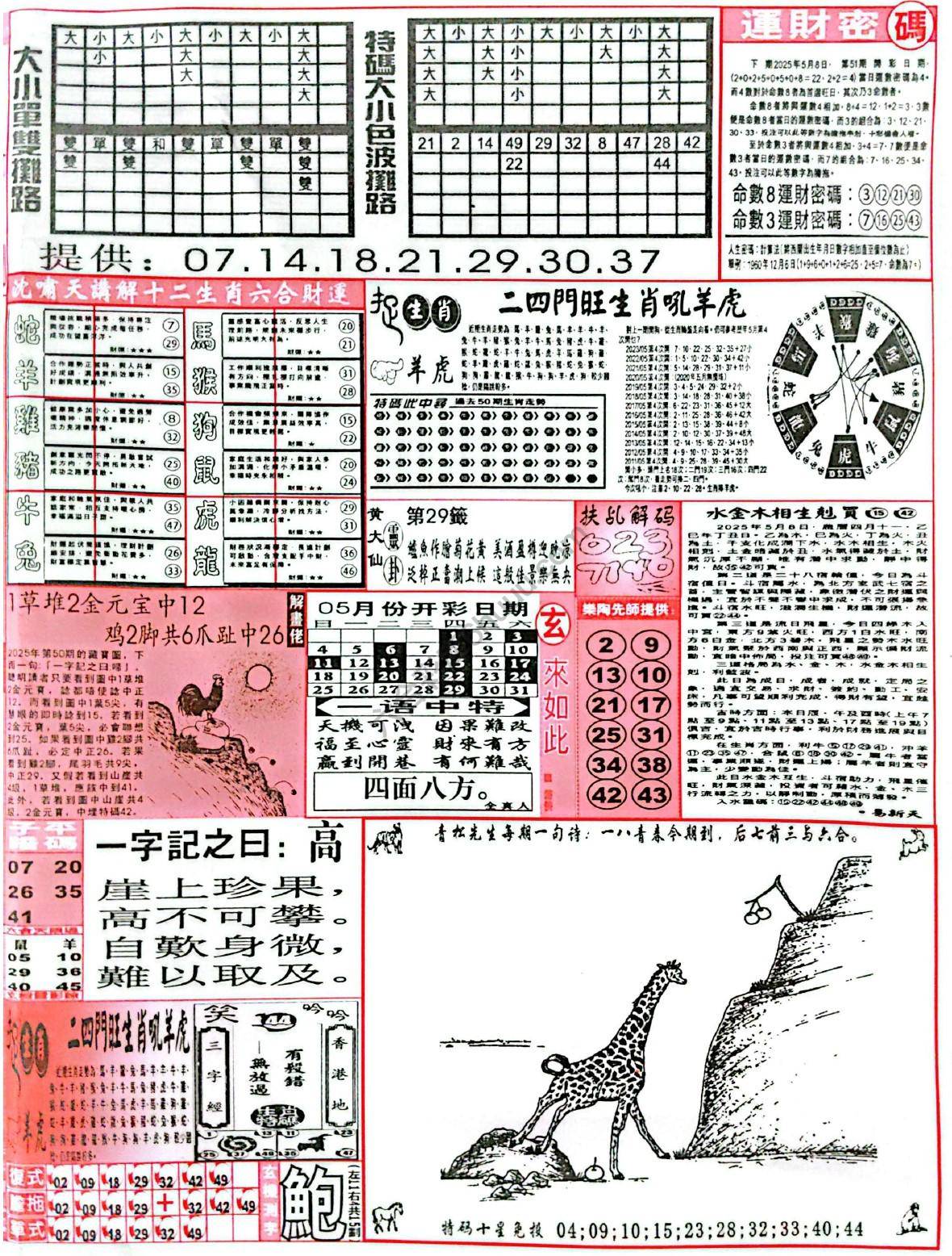 六合彩玄机