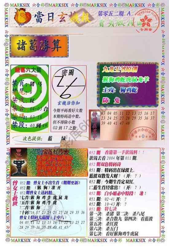 当日玄机报