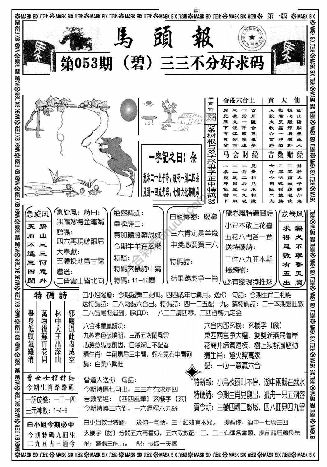 马头报
