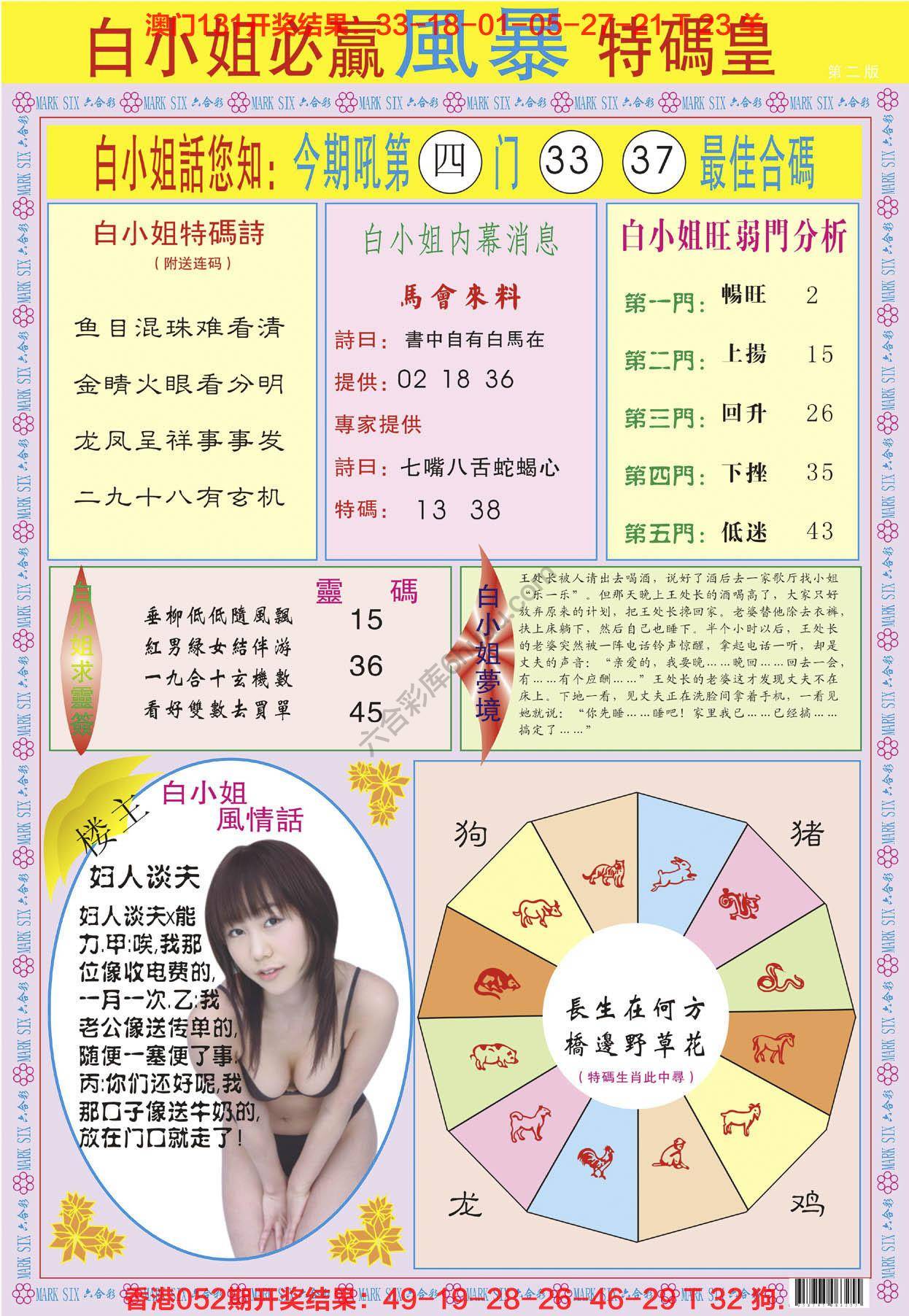 白小姐必赢特码皇