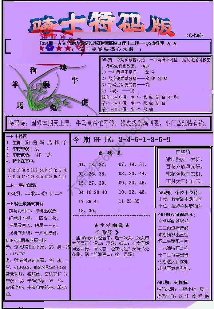 另类骑士特码版