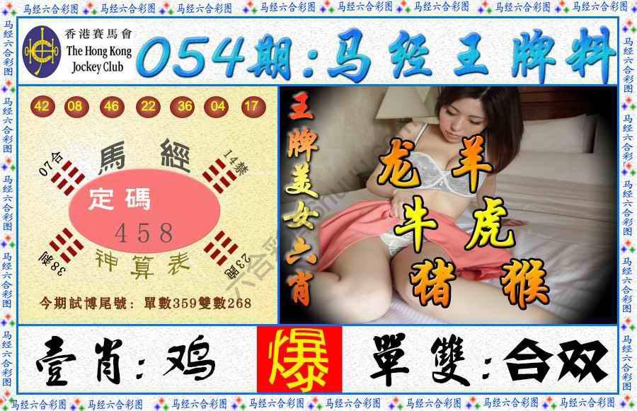 马经王牌料