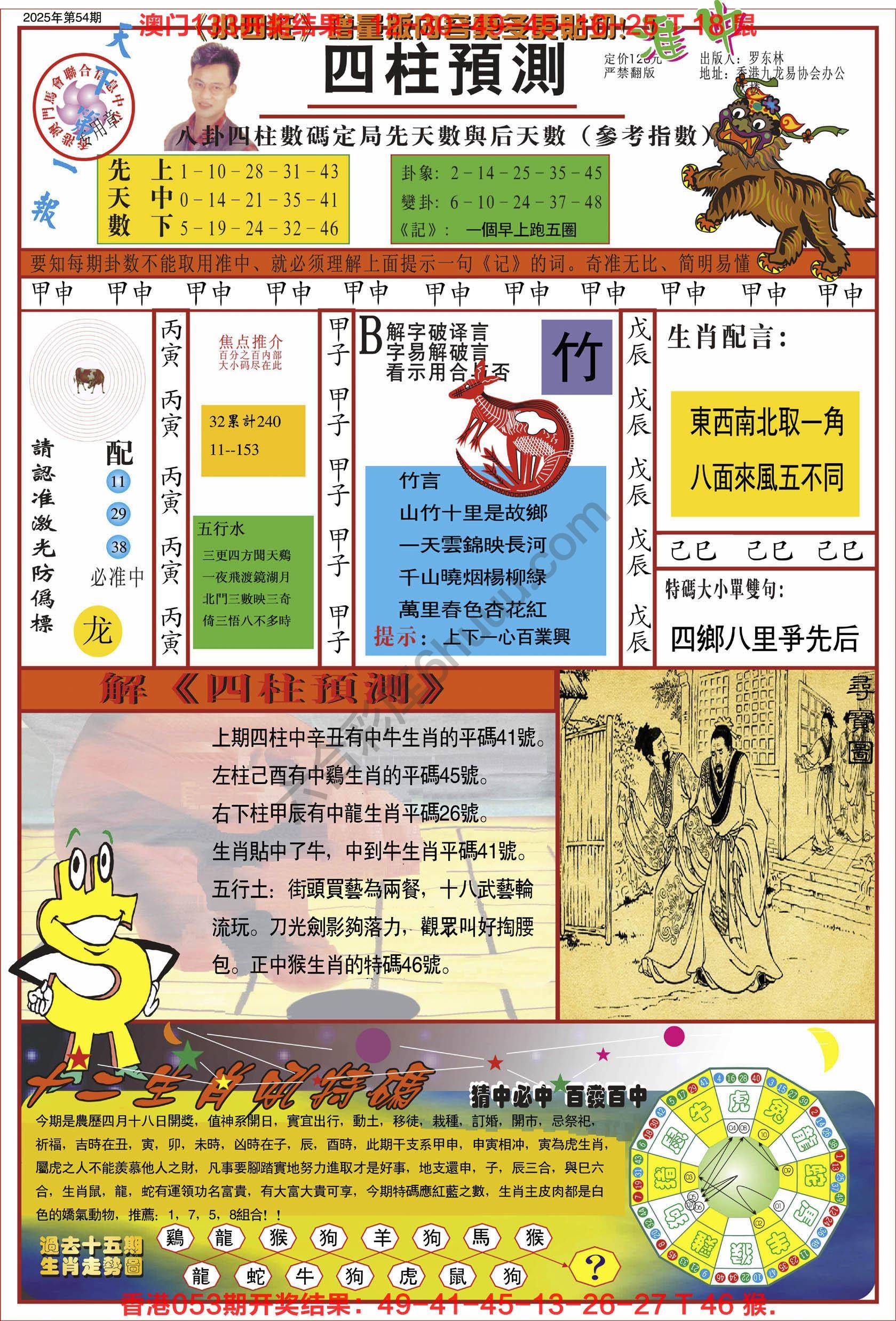 四柱预测