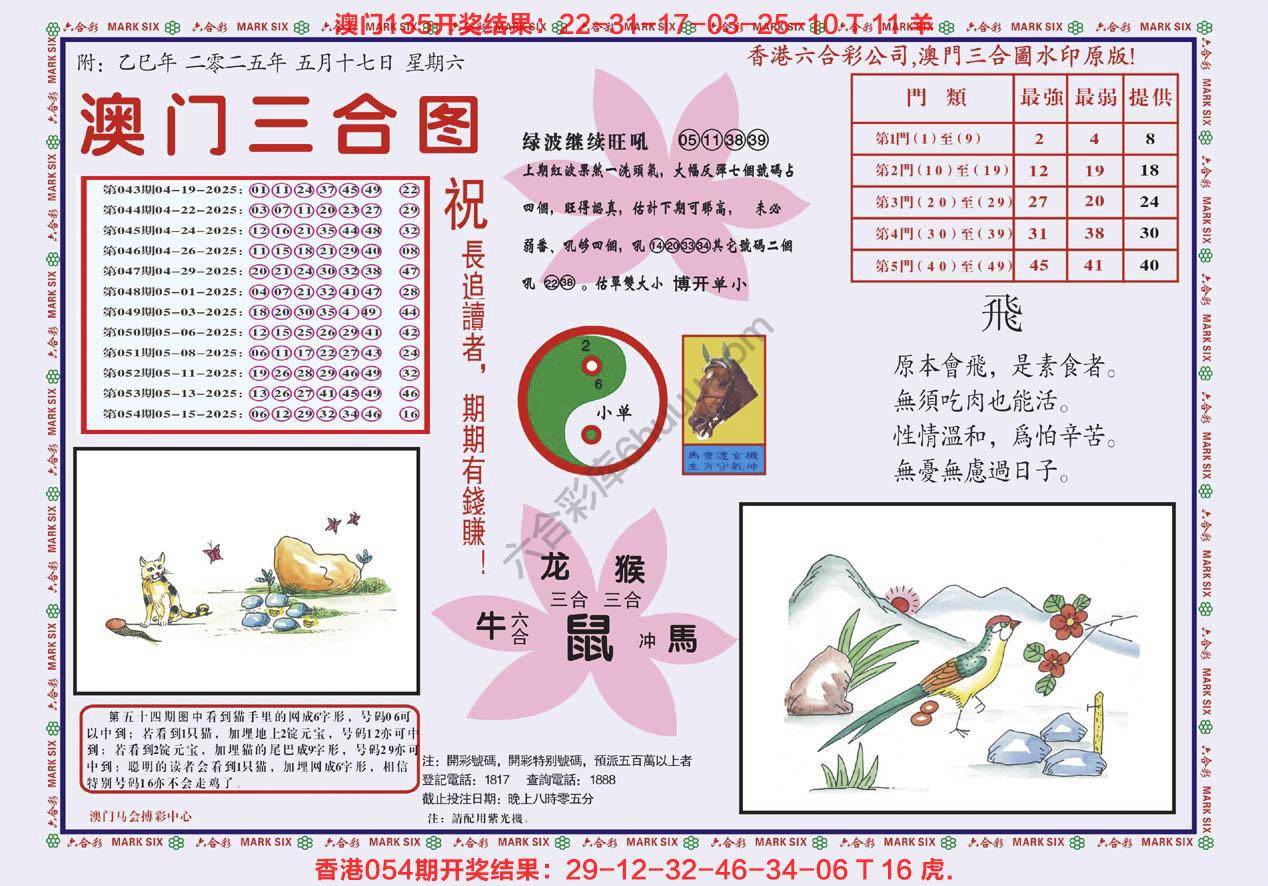 澳门三合图