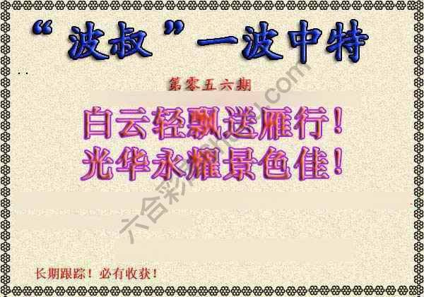 波叔一波中特
