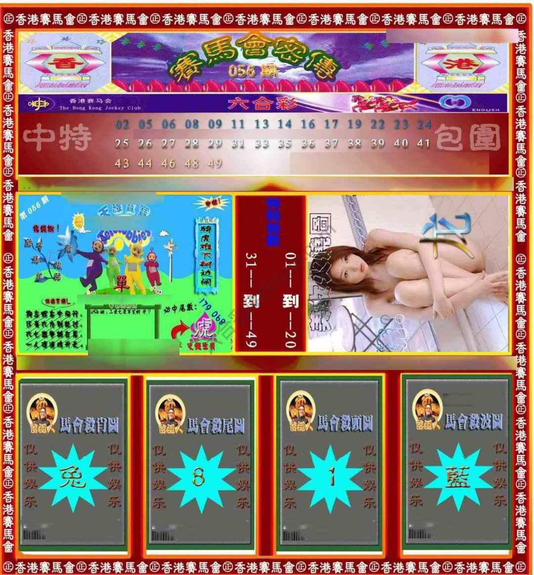 赛马会密传