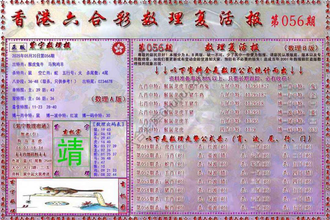 数理复活报