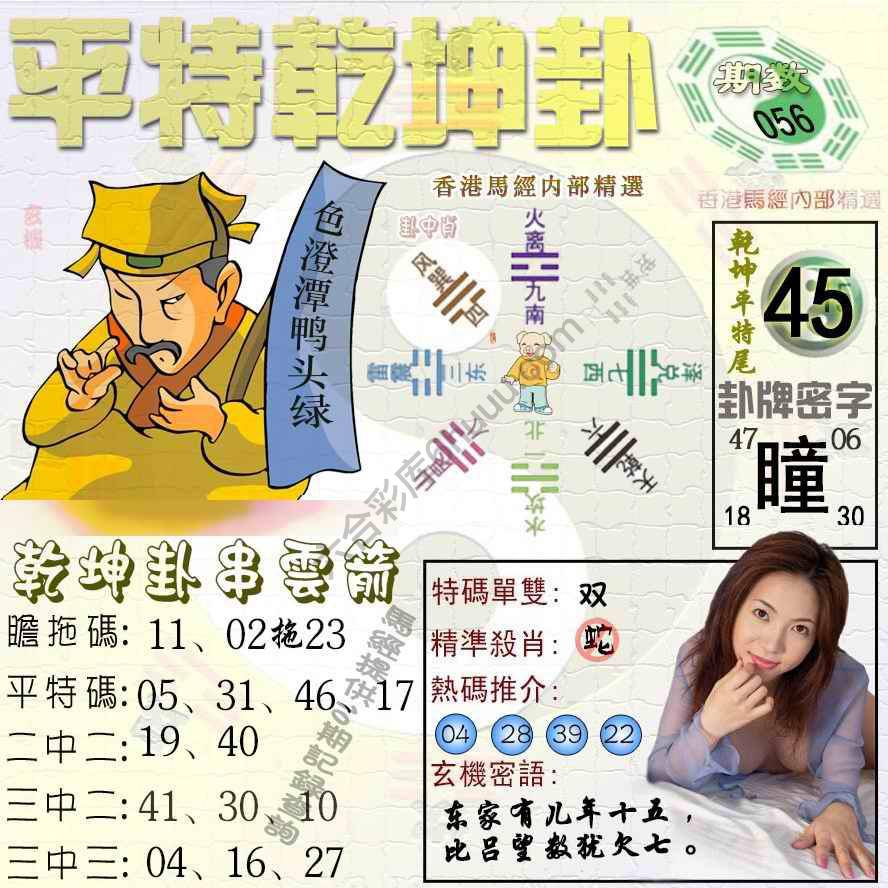 平特乾坤卦