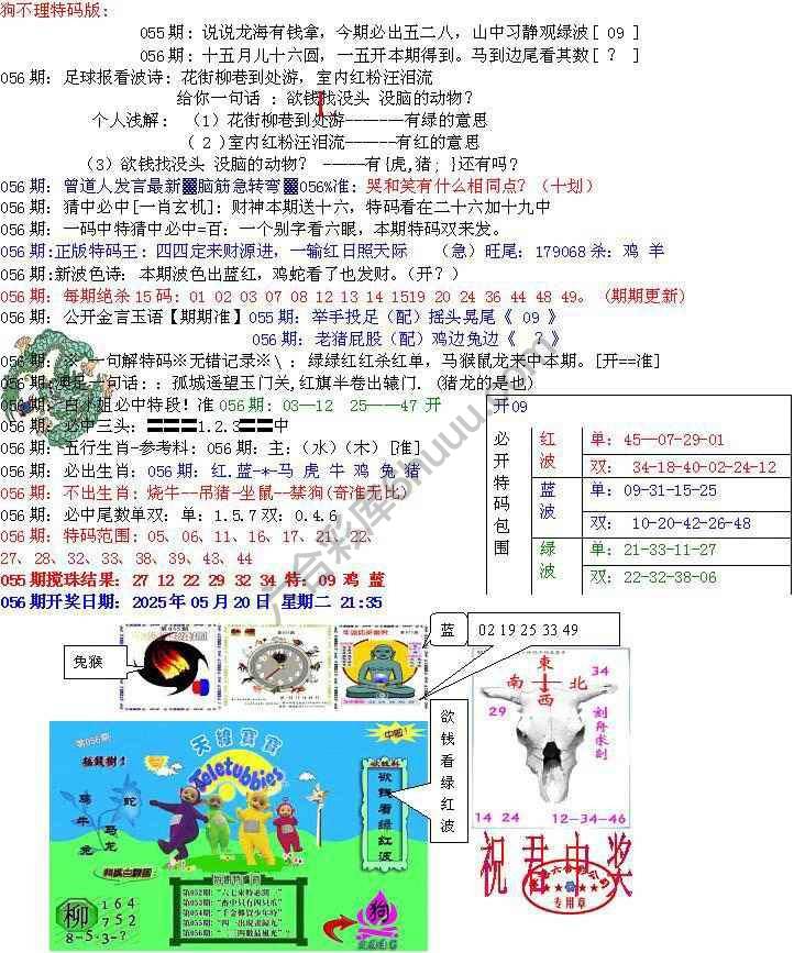 青龙五鬼报
