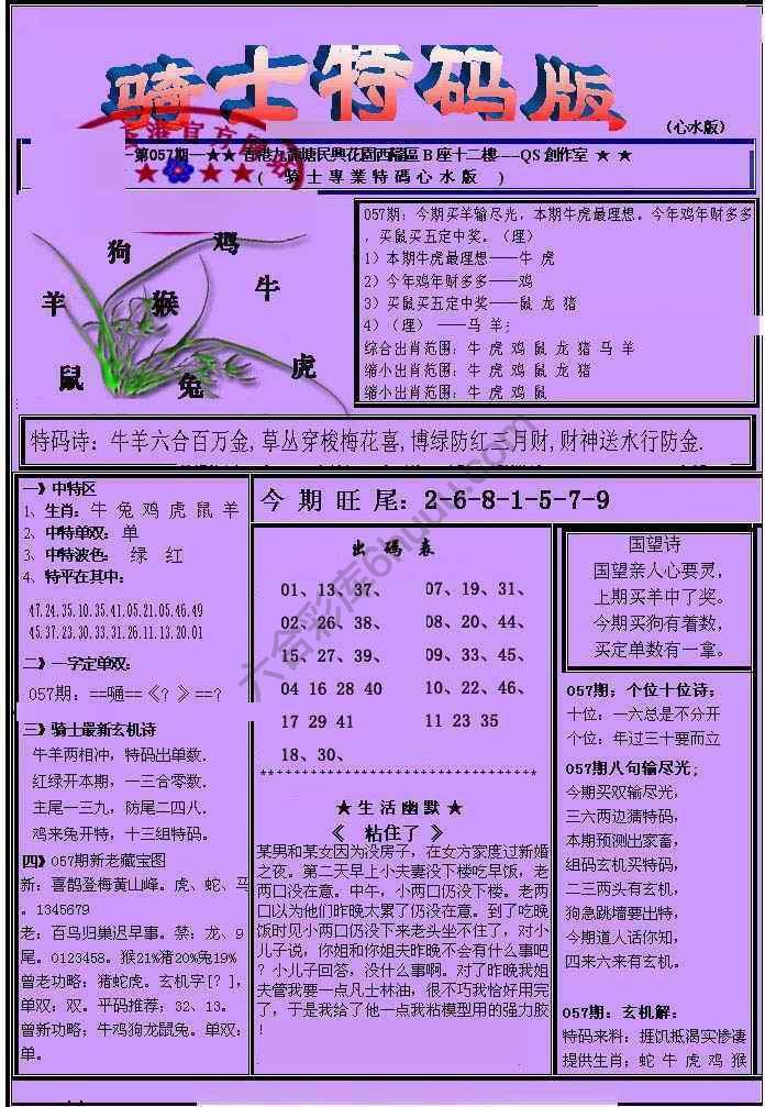 另类骑士特码版