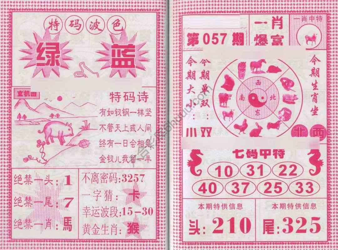 一肖爆富