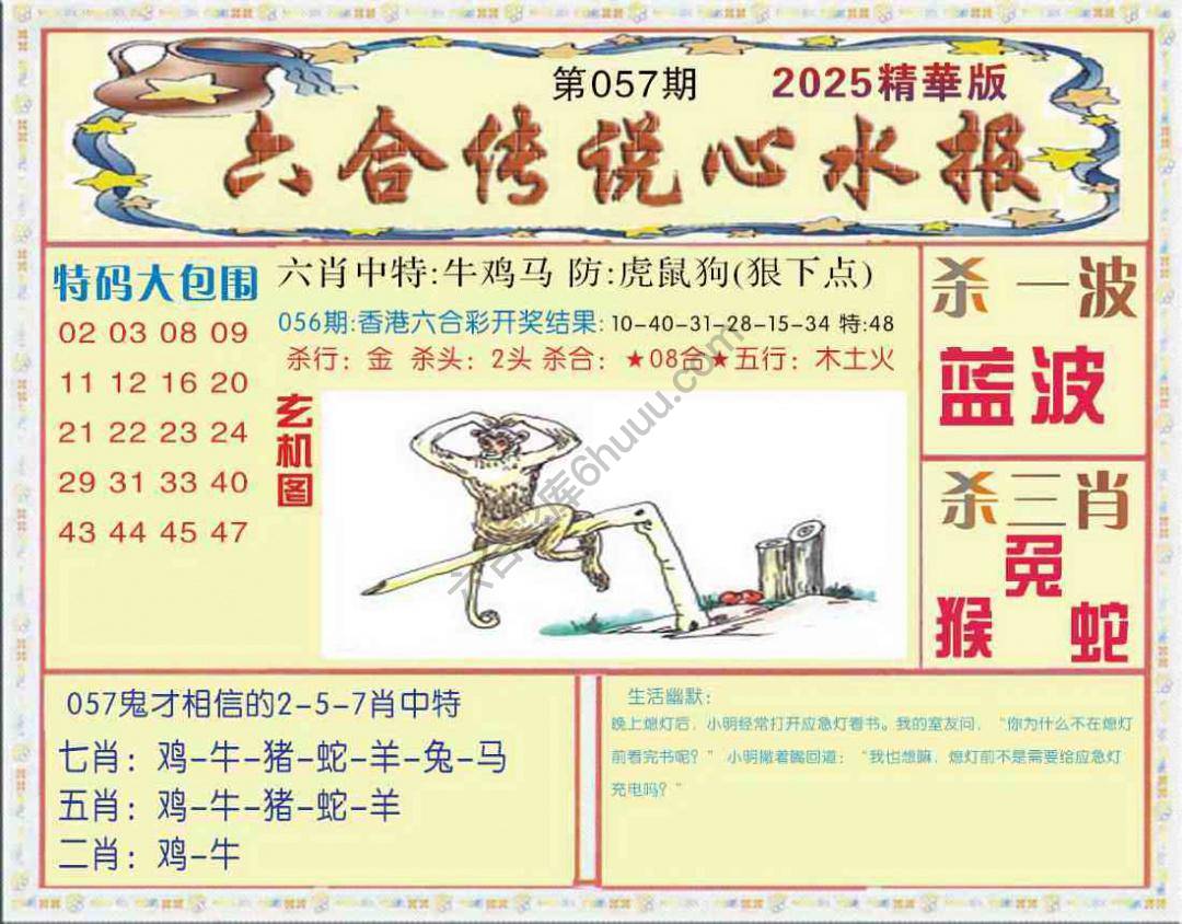 六合传说心水报