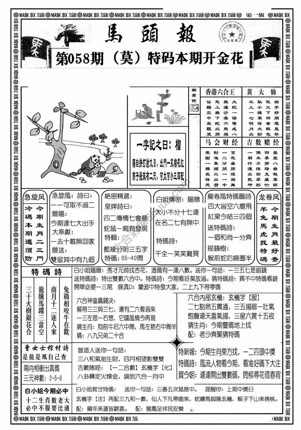 马头报