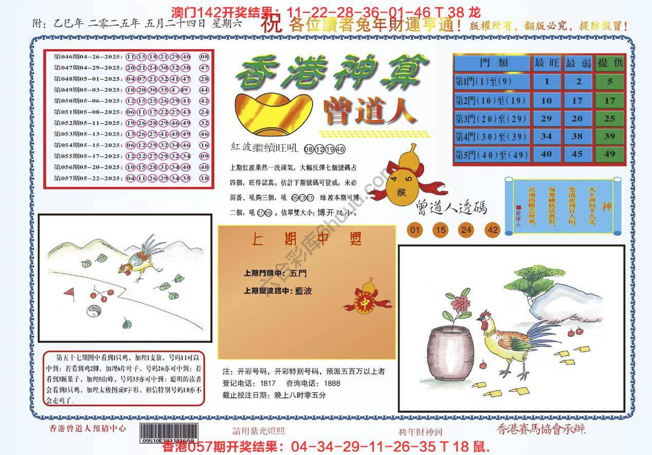 香港神算曾道人