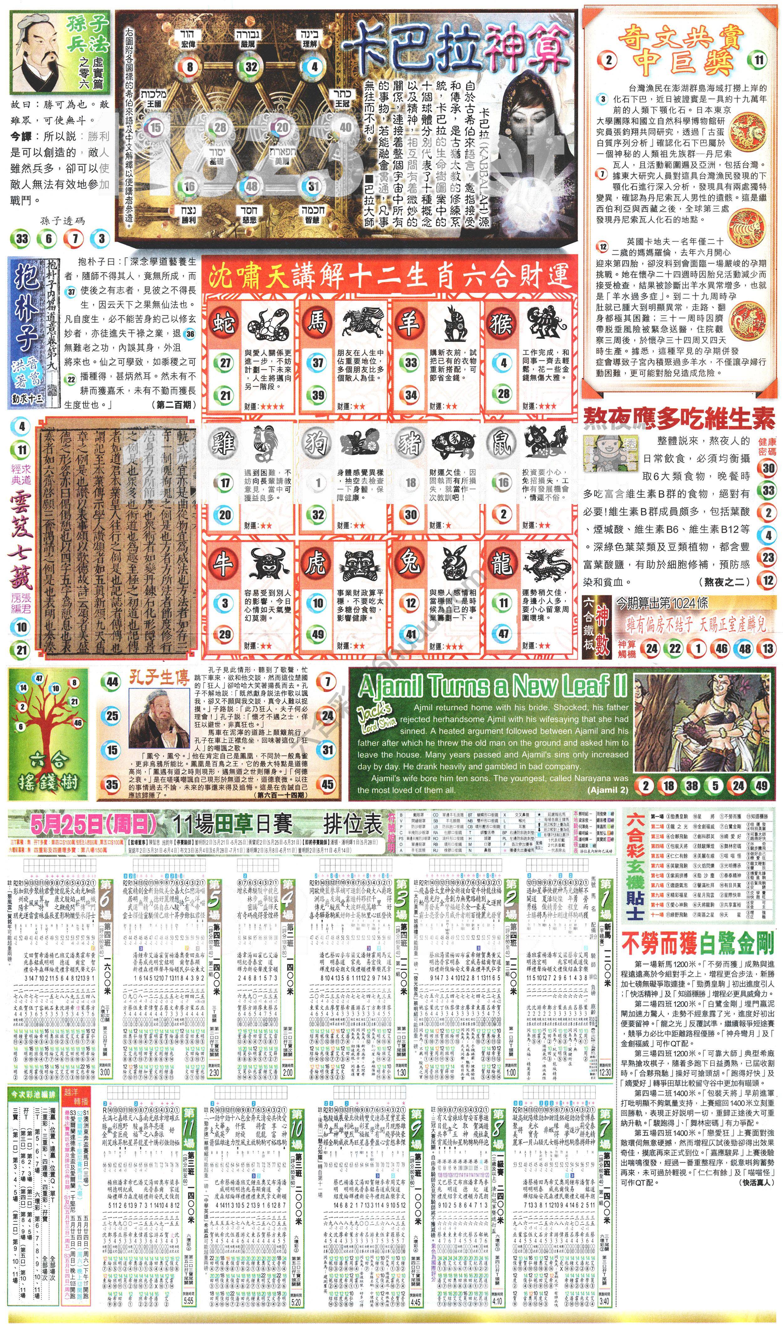 新报六合彩玄机