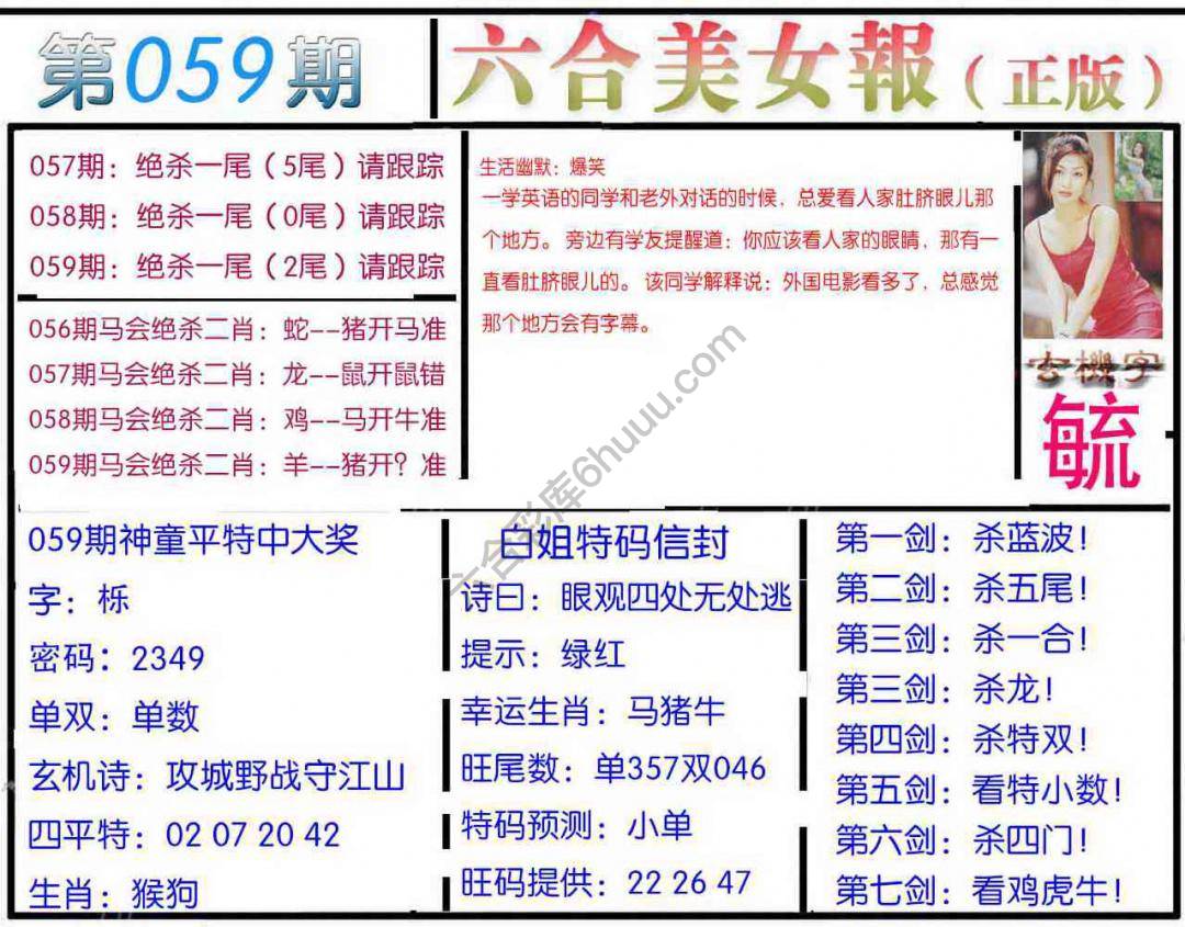 六合美女报