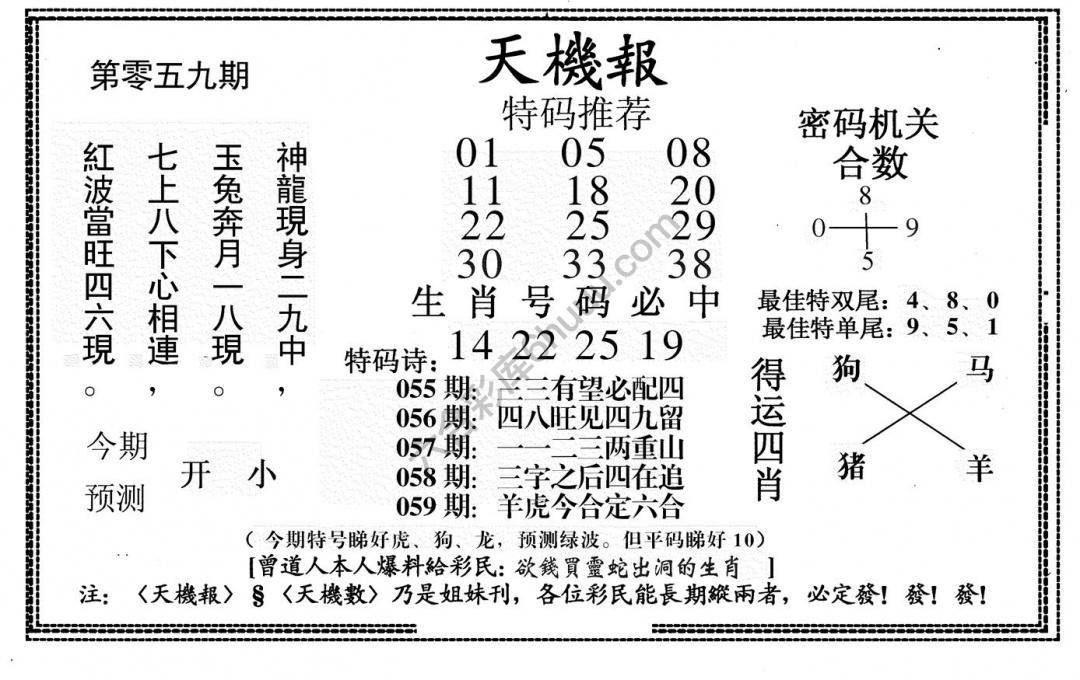 天机报