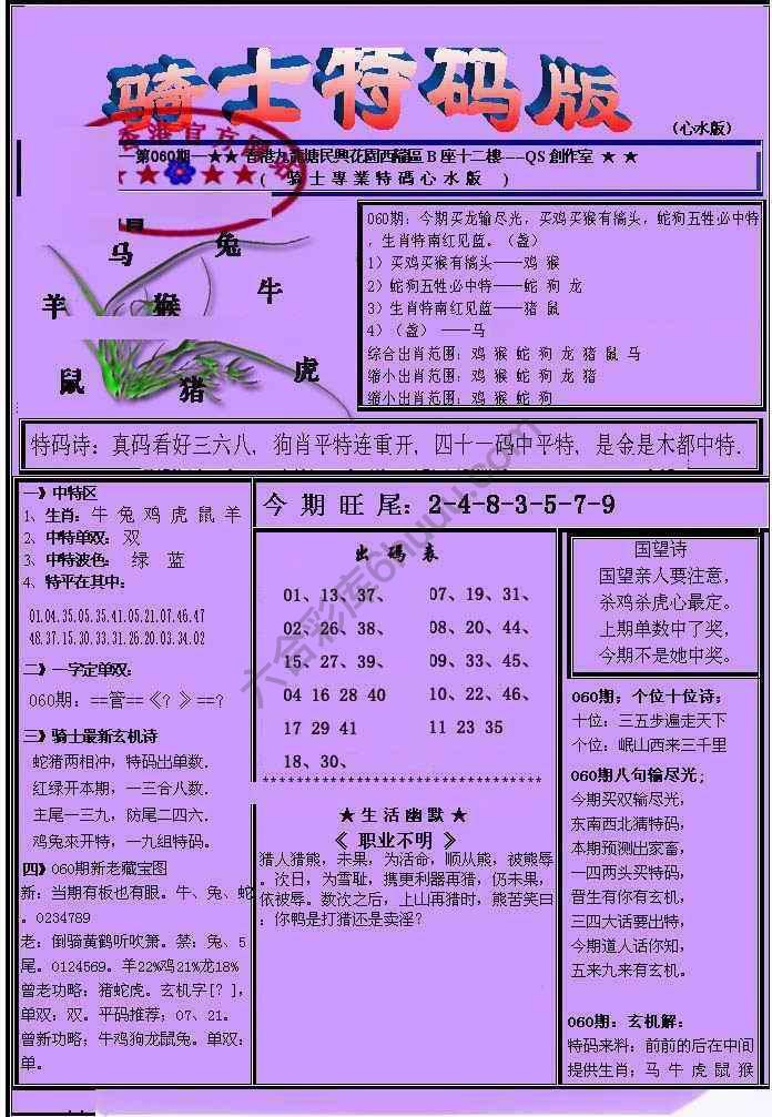 另类骑士特码版