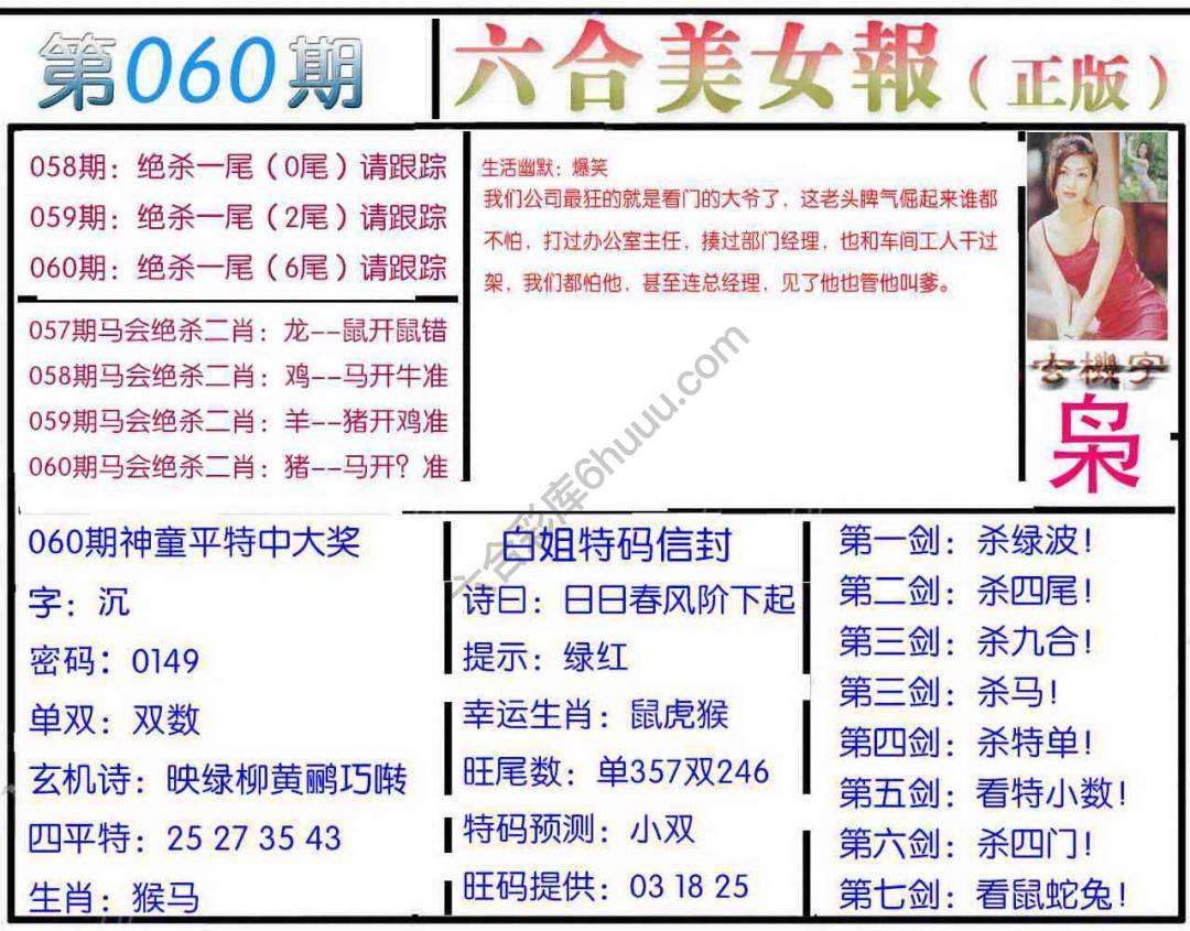 六合美女报
