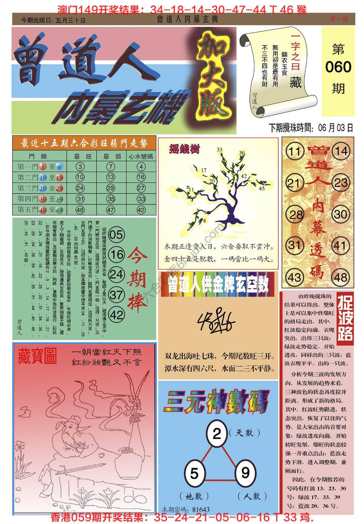 曾道人内幕玄机（加大版）