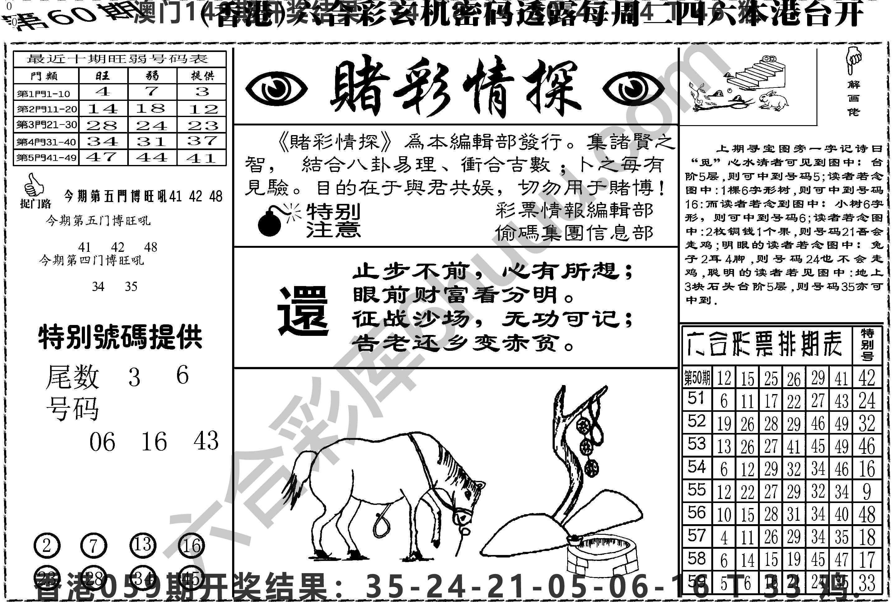 赌彩情探