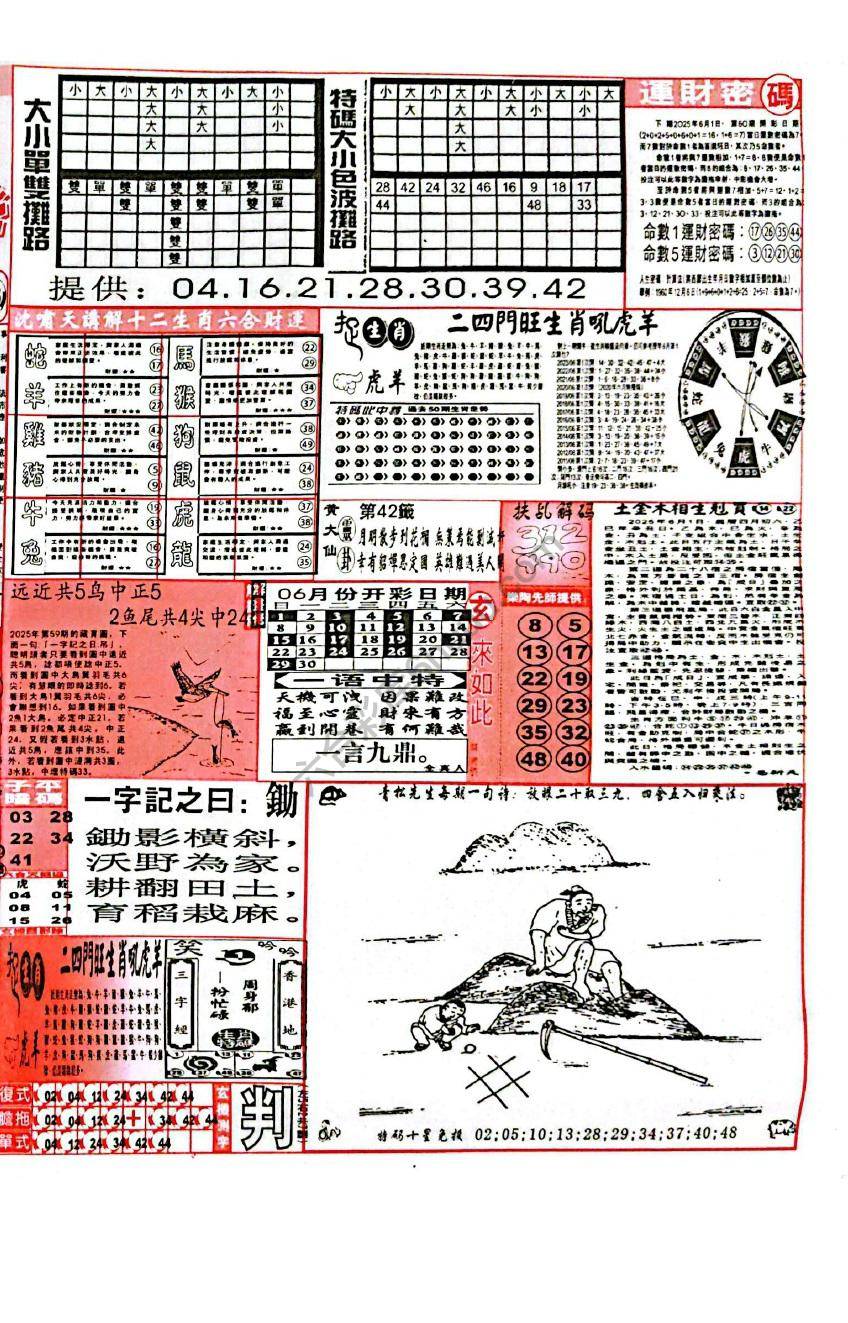 六合彩玄机