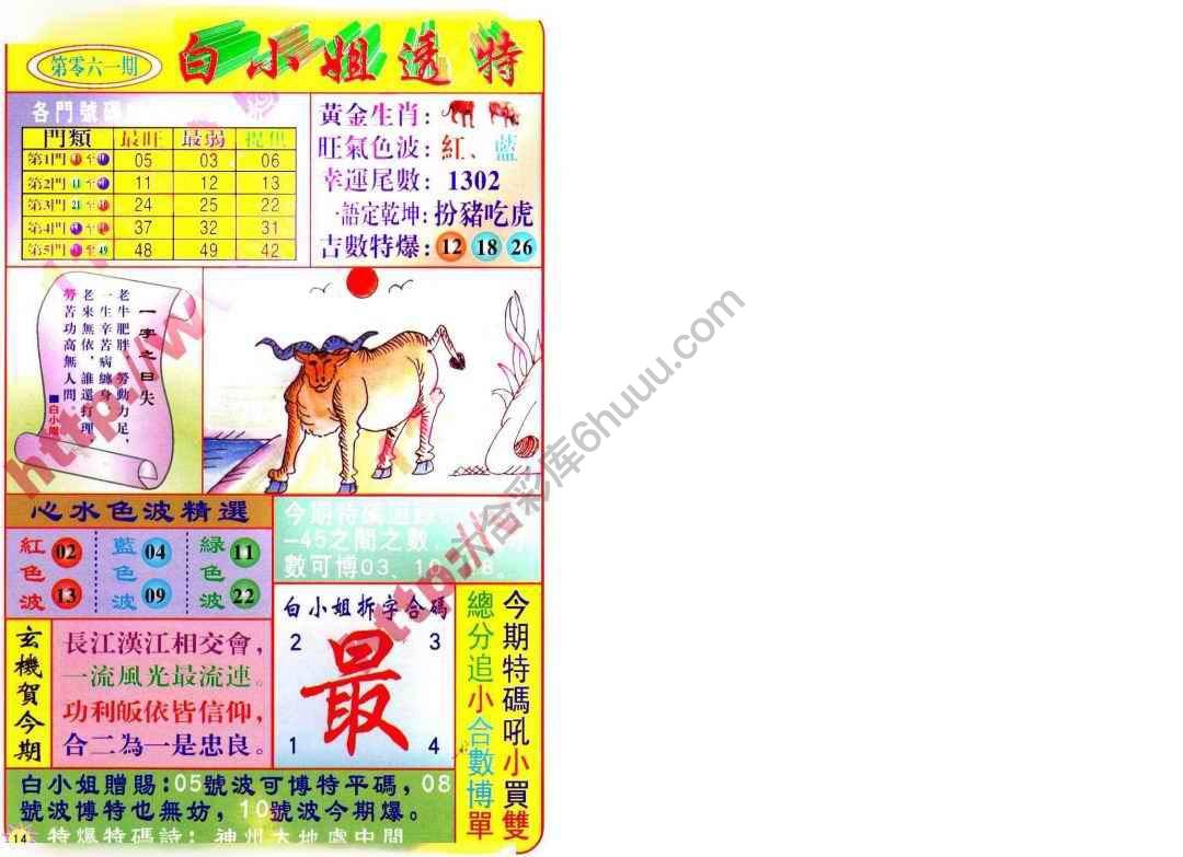 白小姐透特
