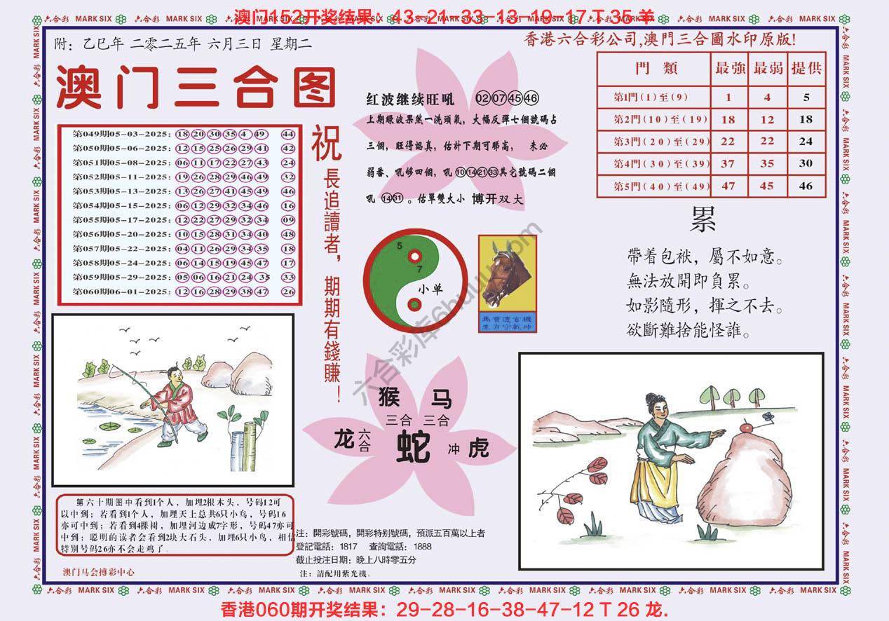澳门三合图
