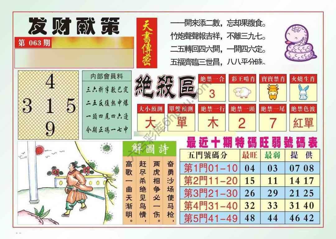 发财献策