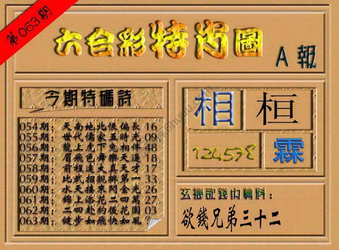 六合彩特肖图
