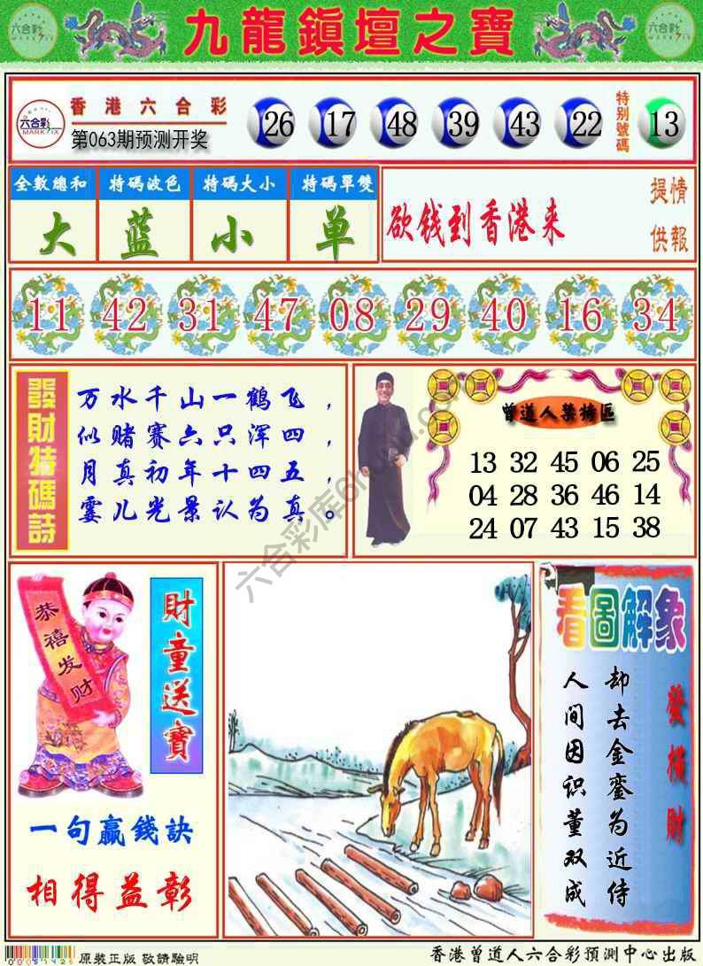 九龙挂牌解特码