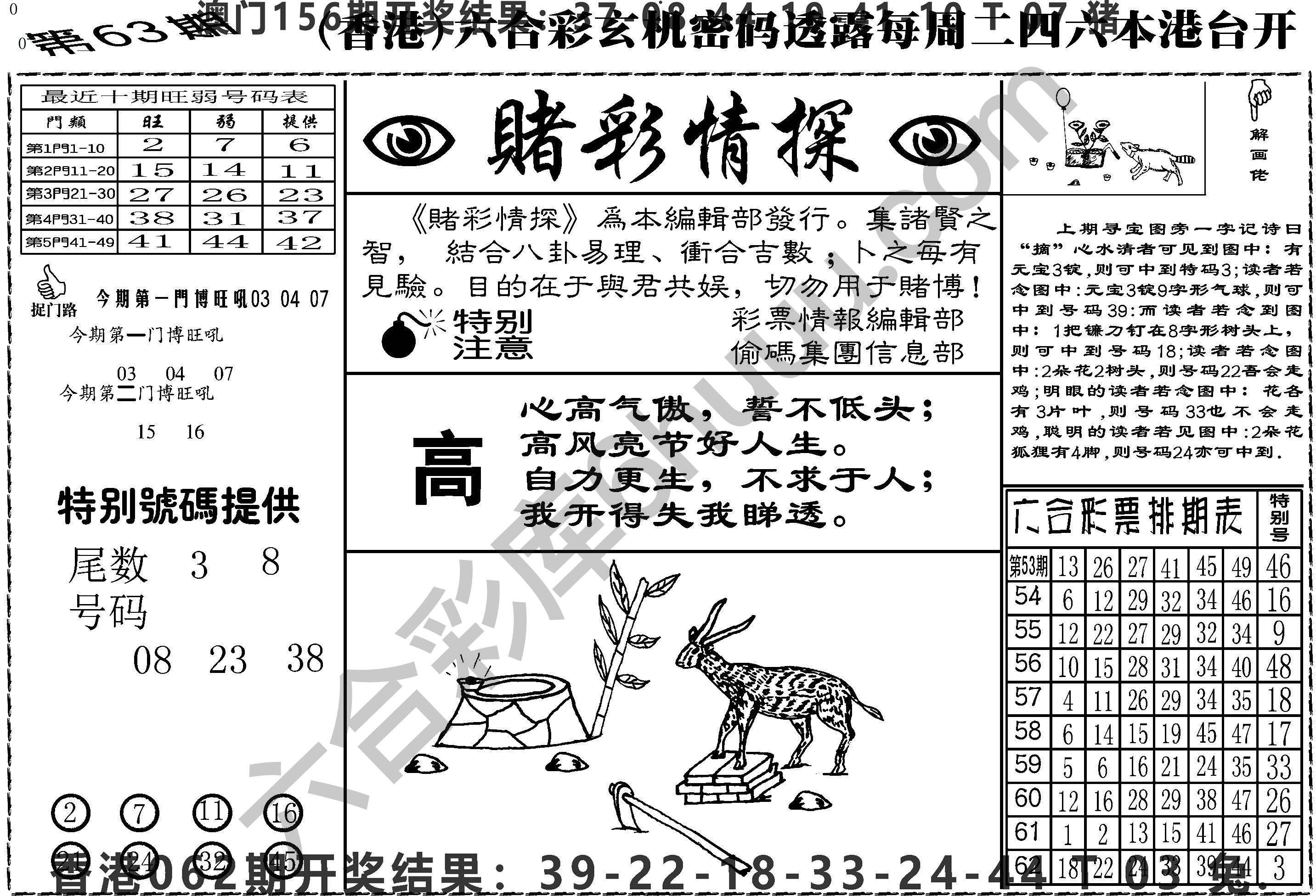 赌彩情探