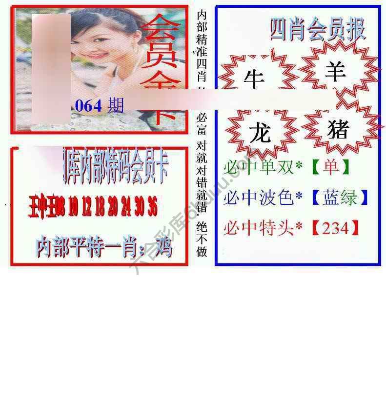 马经四肖会员报