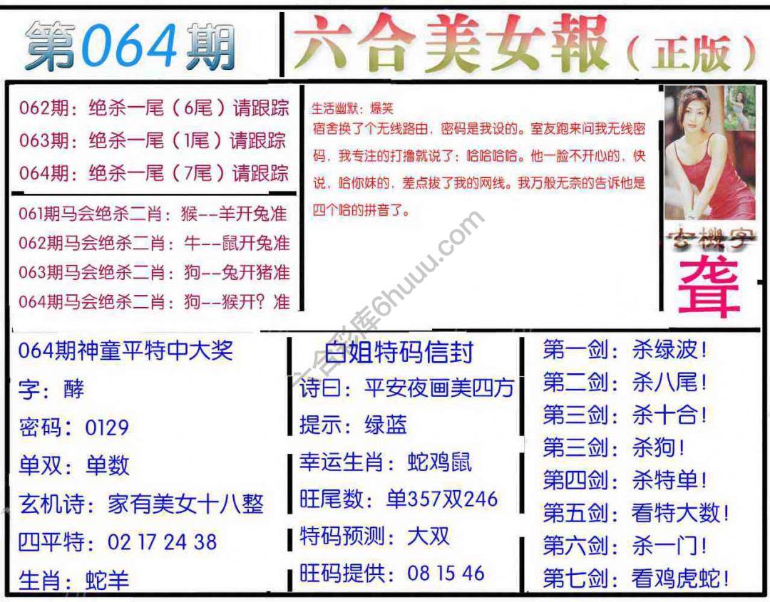 六合美女报