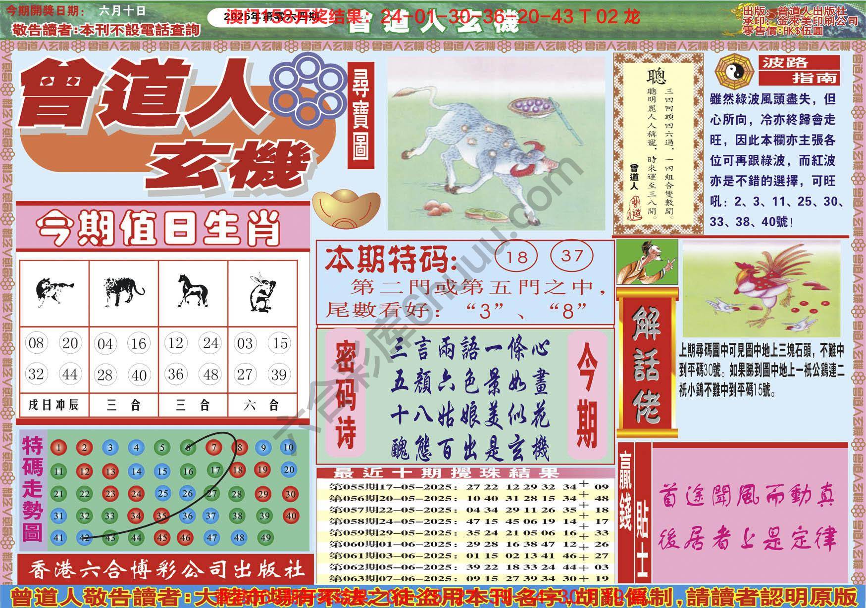 曾道人玄机