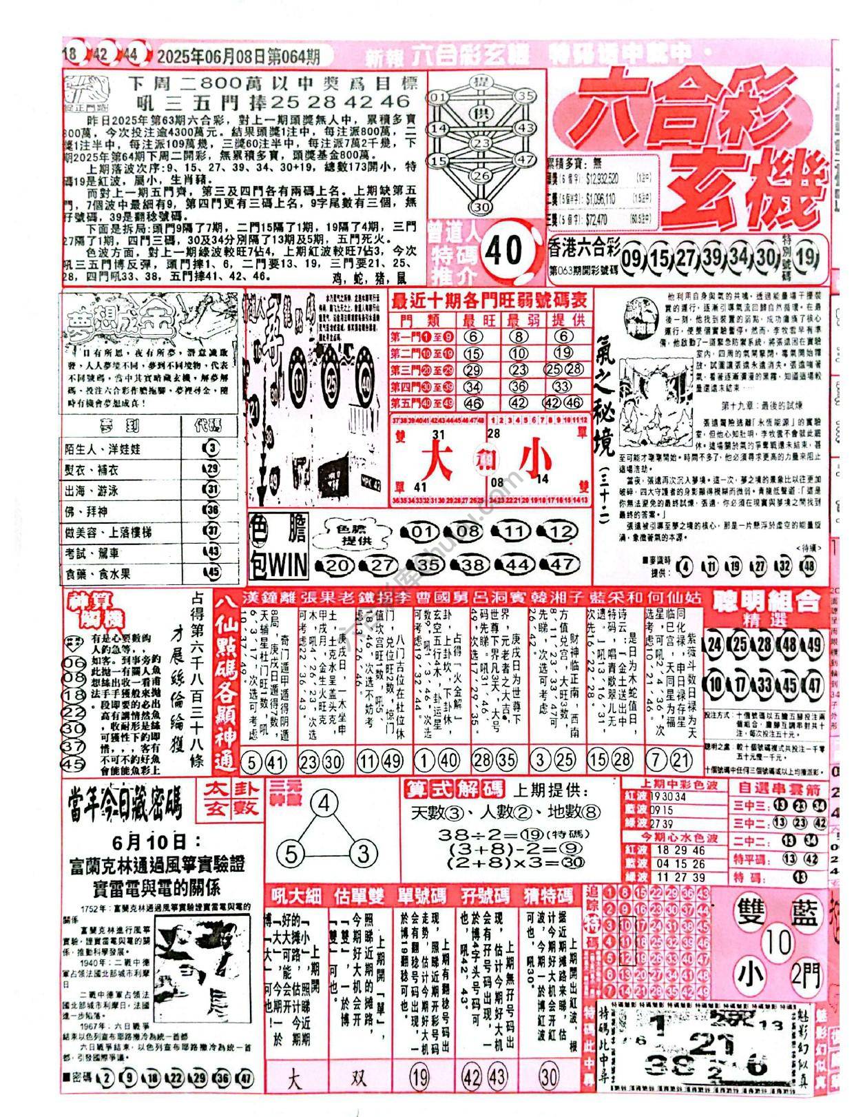 六合彩玄机