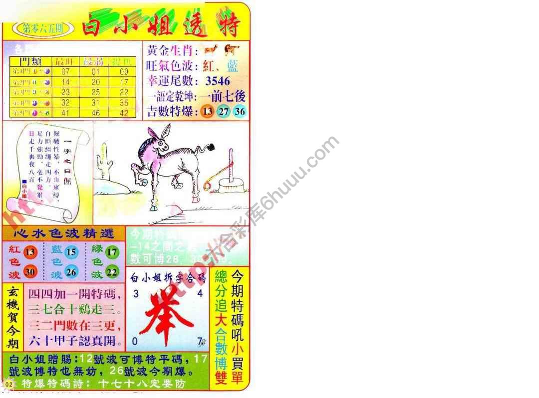 白小姐透特