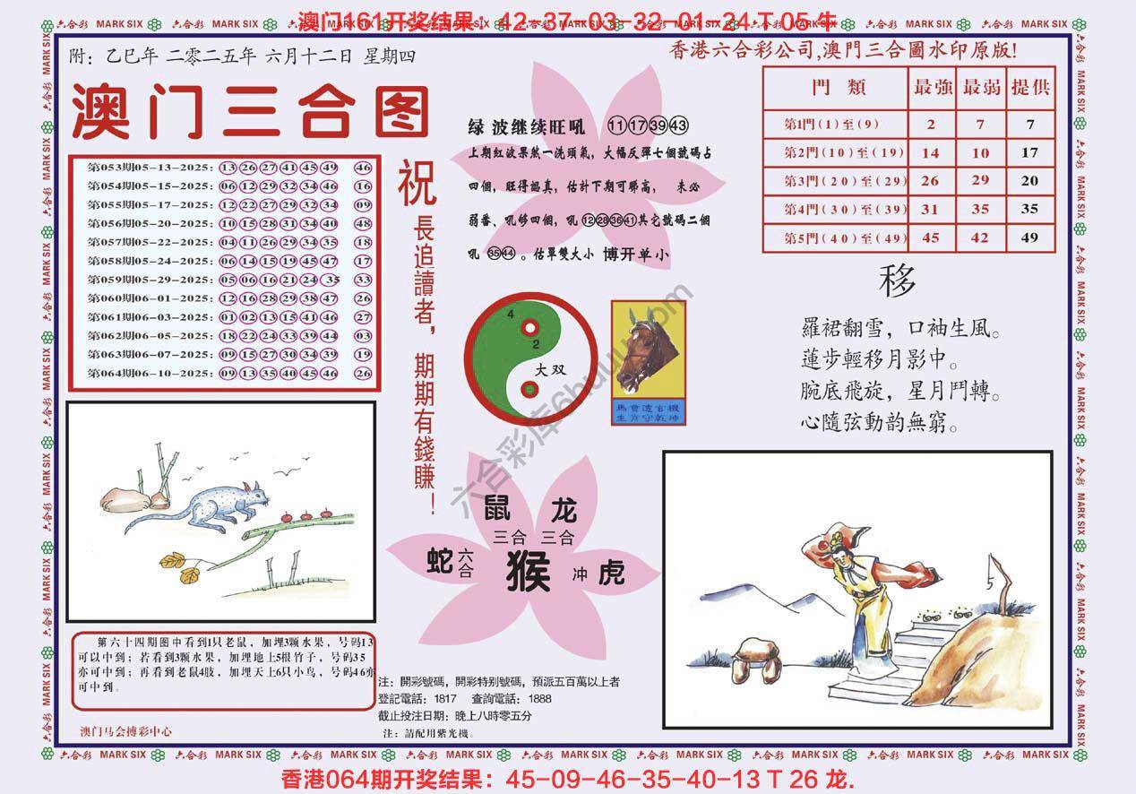 澳门三合图