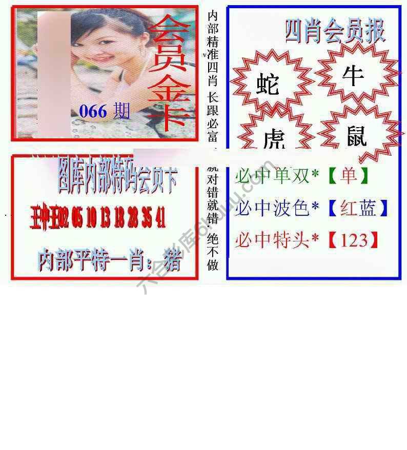 马经四肖会员报