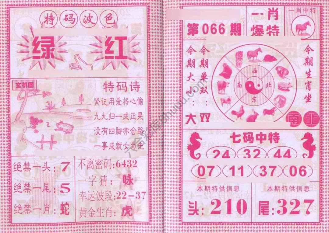 一肖爆特（新版）