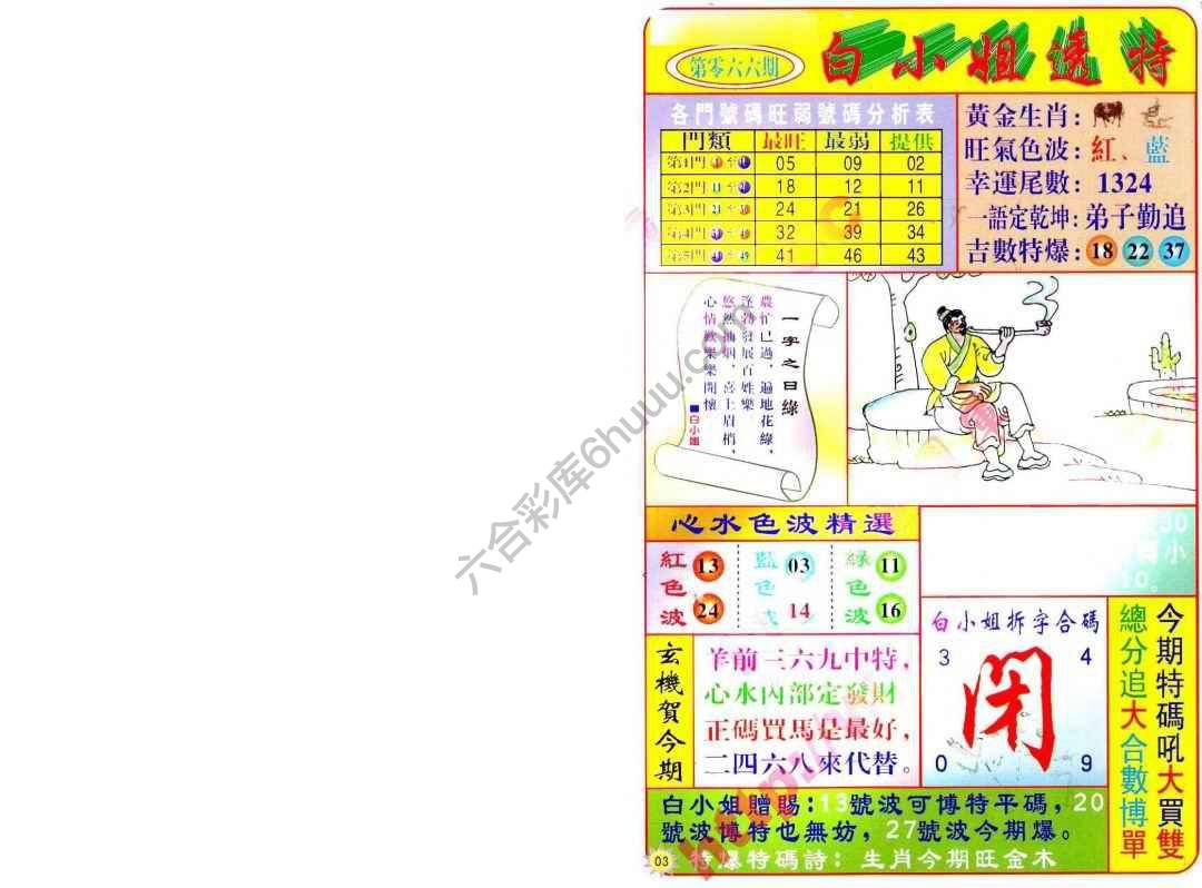 白小姐透特